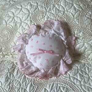 Vintage Handmade Round Cushion